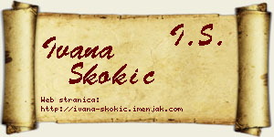 Ivana Skokić vizit kartica
